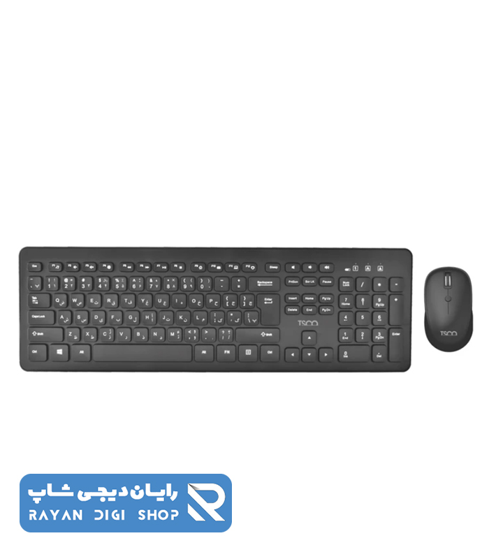 کیبورد و ماوس بی سیم تسکو مدل TKM...