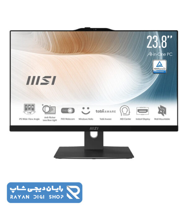 کامپیوتر همه کاره 23.8 اینچ ام اس آی مدل AM242P 12M-i7 1260P 16GB 1TB
