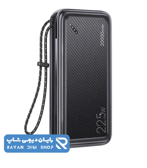 پاوربانک یوسمز مدل US-CD168 ظرفیت ۲۰۰۰۰ میلی آمپر ۲۲.۵ وات