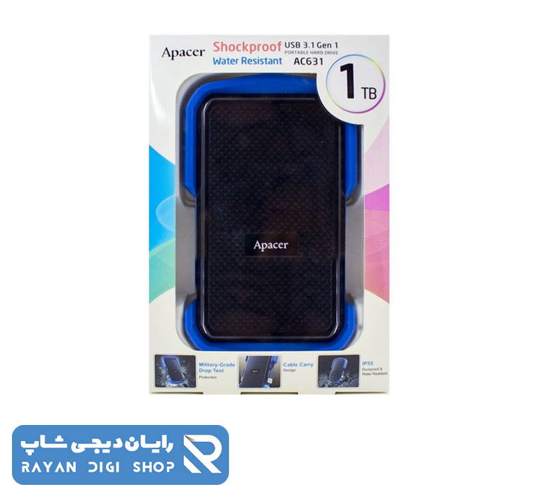 هارد اکسترنال اپیسر مدل AC631 ظرفیت 1 ترابایت