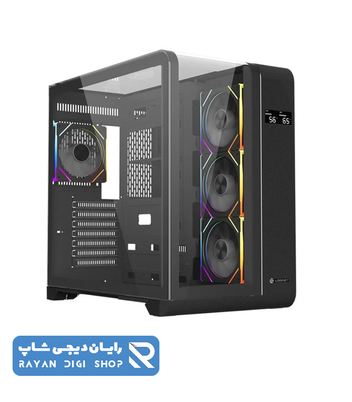 کیس کامپیوتر گیمینگ لاجی کی مدل LK-C654B