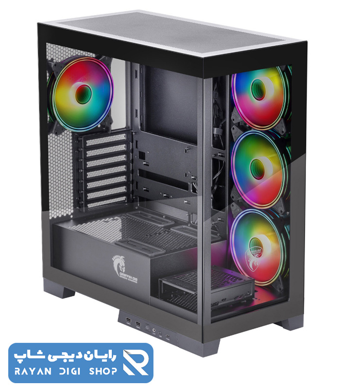 کیس کامپیوتر گیمینگ گرین مدل GRIFFIN G8