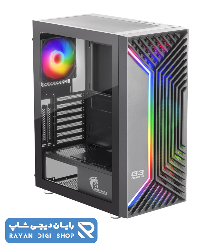 کیس کامپیوتر گیمینگ گرین مدل GRIFFIN G3 Plus
